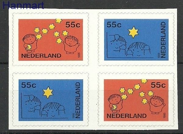 Znaczek Holandia 1995 Mi 1561-1562 Czyste **