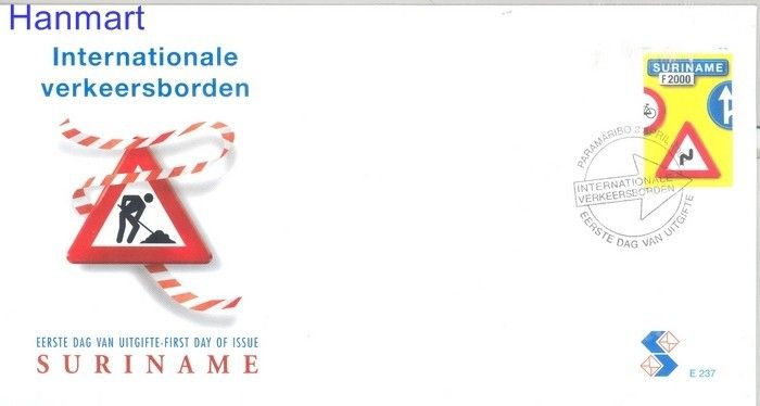 Surinam 2000 Mi 1736 FDC