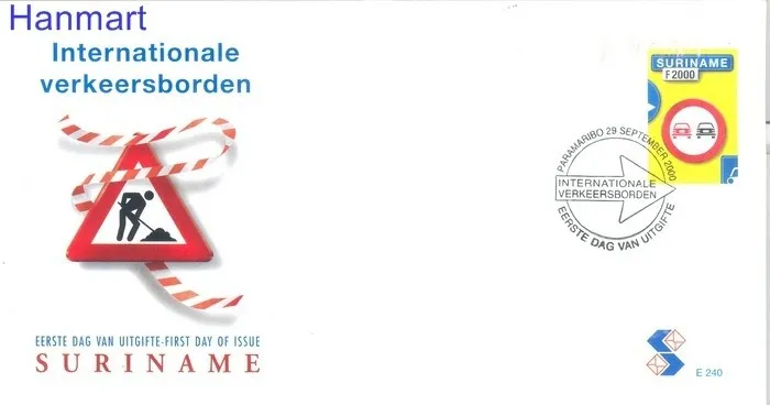 Znaczek Surinam 2000 Mi 1739 FDC