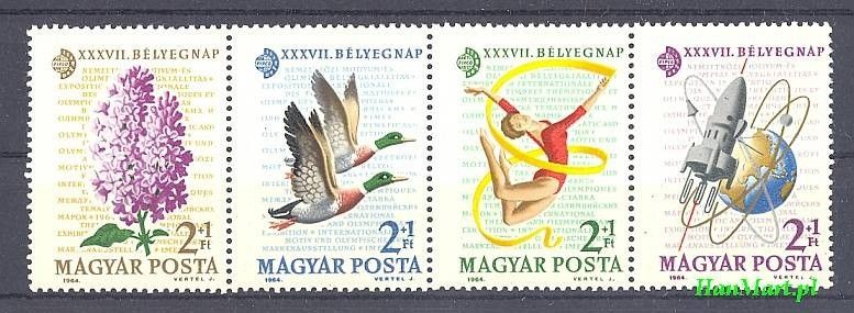 Znaczek Węgry 1964 Mi 2053-2056 Czyste **