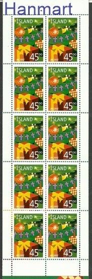 Znaczek Islandia 2002 Mi mh 1024 Czyste **