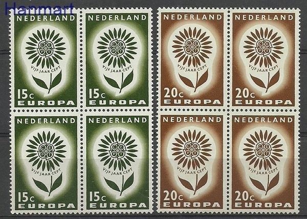 Znaczek Holandia 1964 Mi 827-828 Czyste **
