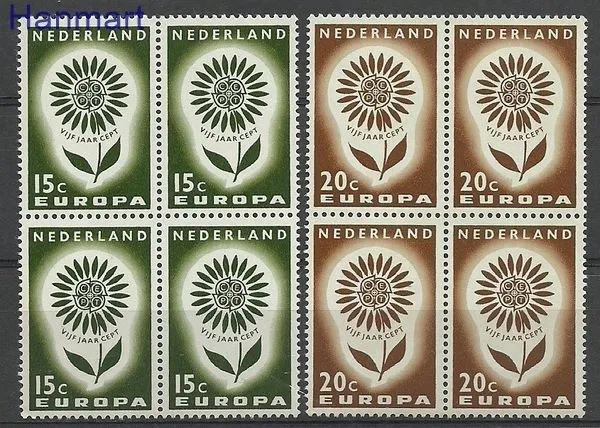 Znaczek Holandia 1964 Mi 827-828 Czyste **