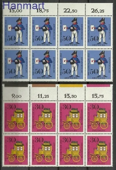 Znaczek Niemcy 1966 Mi 516-517 Czyste **
