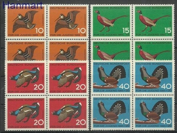 Znaczek Niemcy 1965 Mi 464-467 Czyste **