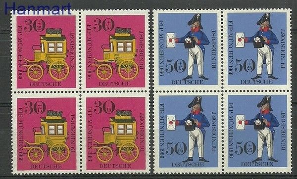 Znaczek Niemcy 1966 Mi 516-517 Czyste **