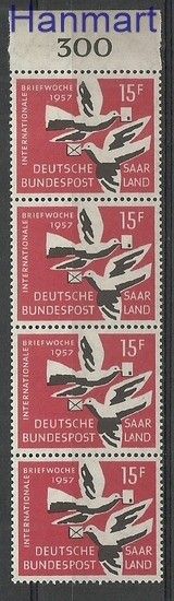 Znaczek Saara 1957 Mi 408 Czyste **