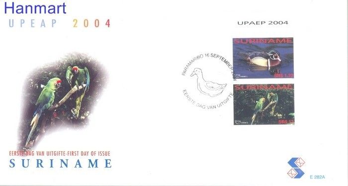 Surinam 2004 Mi bl 95 FDC