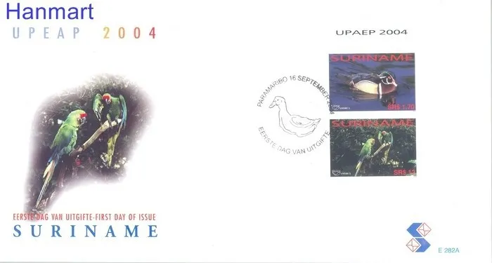 Znaczek Surinam 2004 Mi bl 95 FDC