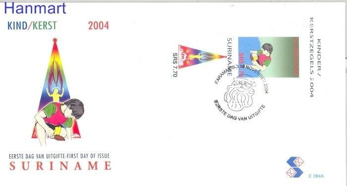 Znaczek Surinam 2004 Mi bl 97 FDC