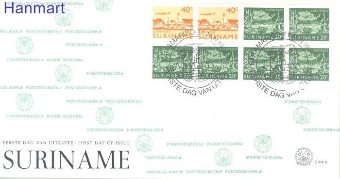Znaczek Surinam 1978 Mi blatt 3 FDC