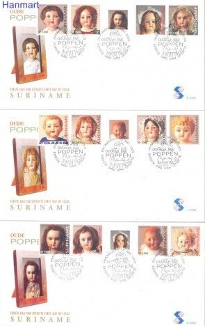 Znaczek Surinam 2003 Mi 1866-1877 FDC