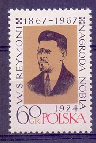 Znaczek Polska 1967 Mi 1817 Fi 1670 Czyste **