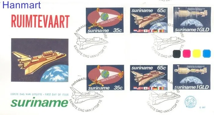 Znaczek Surinam 1992 FDC