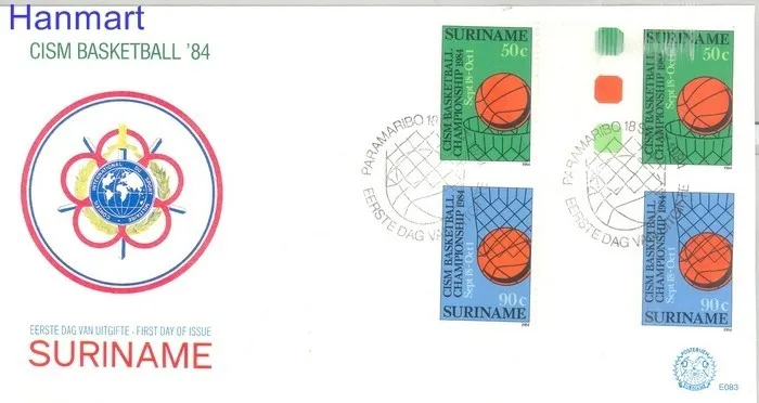 Znaczek Surinam 1984 FDC