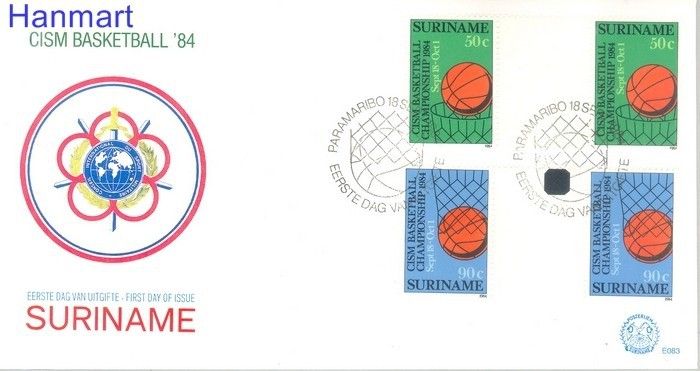 Znaczek Surinam 1984 FDC