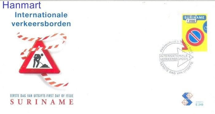 Znaczek Surinam 2001 Mi 1776 FDC