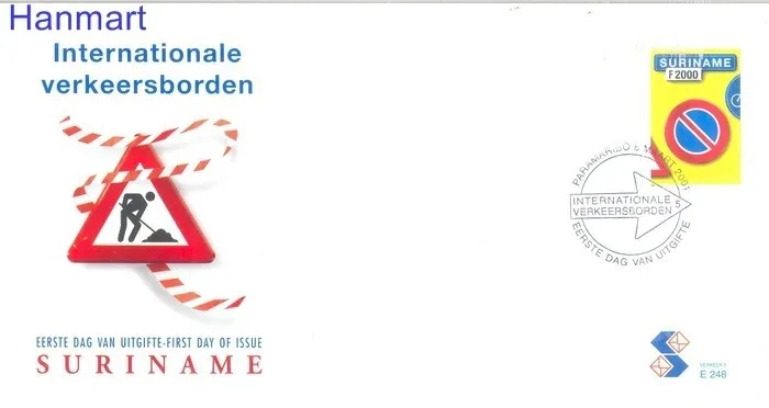 Znaczek Surinam 2001 Mi 1776 FDC