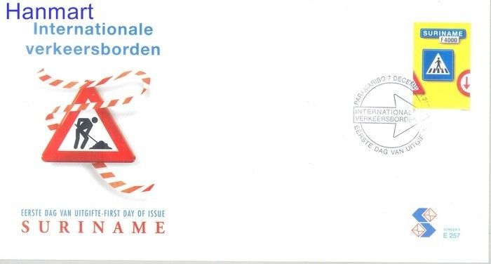 Znaczek Surinam 2001 Mi 1804 FDC