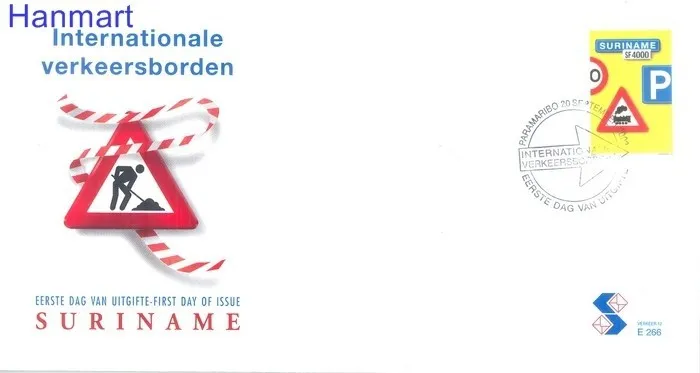 Znaczek Surinam 2002 Mi 1844 FDC