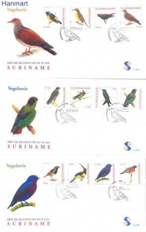 Znaczek Surinam 2003 Mi 1853-1864 FDC