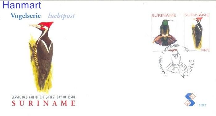 Znaczek Surinam 2003 Mi 1884-1885 FDC