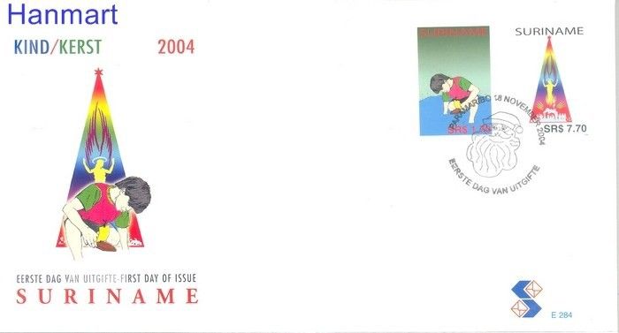 Znaczek Surinam 2004 Mi 1963-1964 FDC