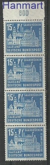 Znaczek Saara 1959 Mi 446 Czyste **