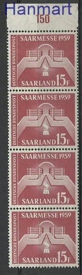 Znaczek Saara 1959 Mi 447 Czyste **