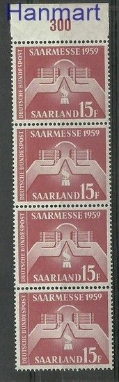 Znaczek Saara 1959 Mi 447 Czyste **