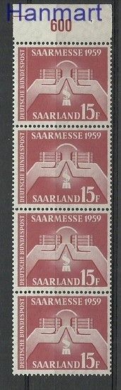 Znaczek Saara 1959 Mi 447 Czyste **
