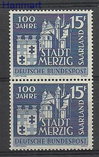 Znaczek Saara 1957 Mi 401 Czyste **