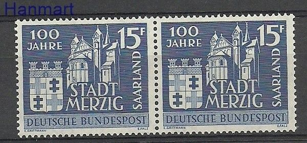 Znaczek Saara 1957 Mi 401 Czyste **