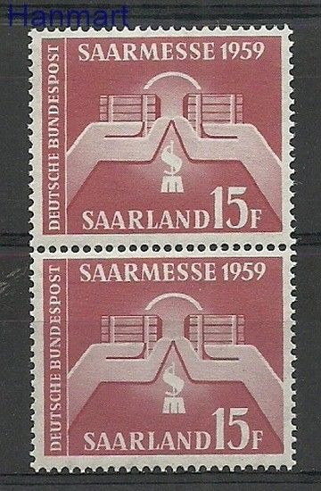 Znaczek Saara 1959 Mi 447 Czyste **