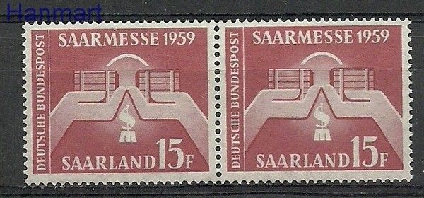 Znaczek Saara 1959 Mi 447 Czyste **
