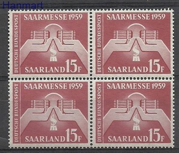 Znaczek Saara 1959 Mi vie 447 Czyste **