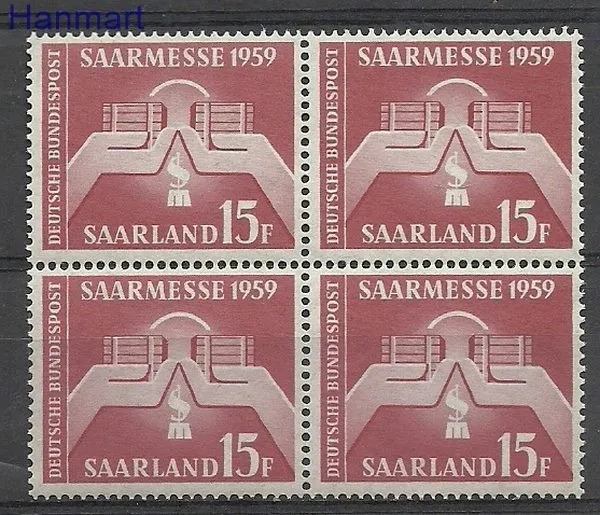 Znaczek Saara 1959 Mi vie 447 Czyste **