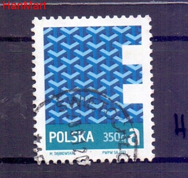 Znaczek Polska 2013 Stemplowane