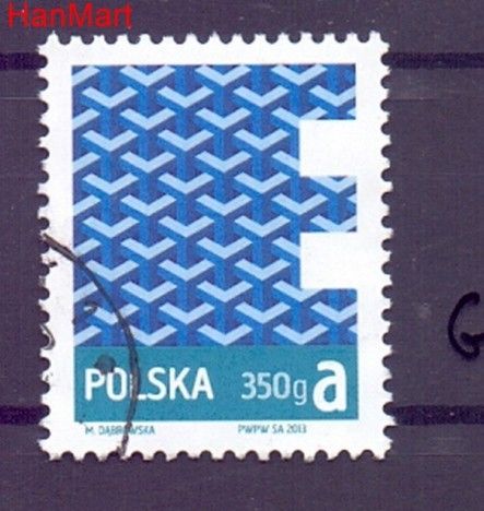 Znaczek Polska 2013 Stemplowane