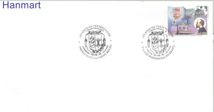 Znaczek Brazylia 2003 Mi 3317 FDC