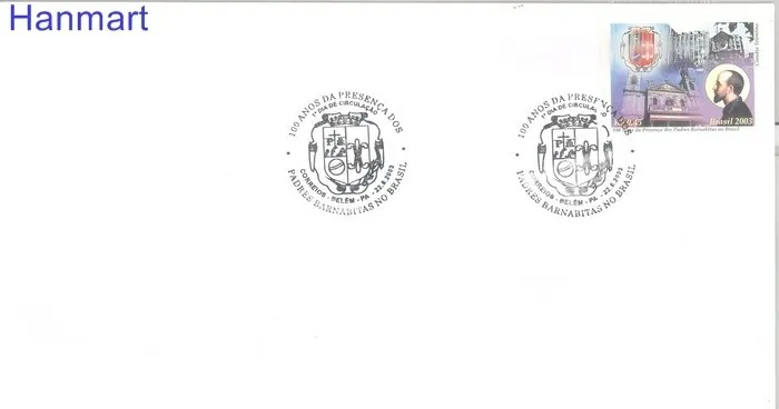 Znaczek Brazylia 2003 Mi 3317 FDC
