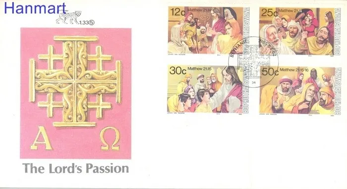 Znaczek Bophuthatswana 1985 Mi 140-143 FDC