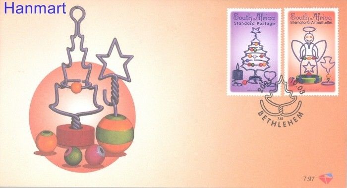 Znaczek Republika Południowej Afryki 2005 Mi 1673-1674 FDC