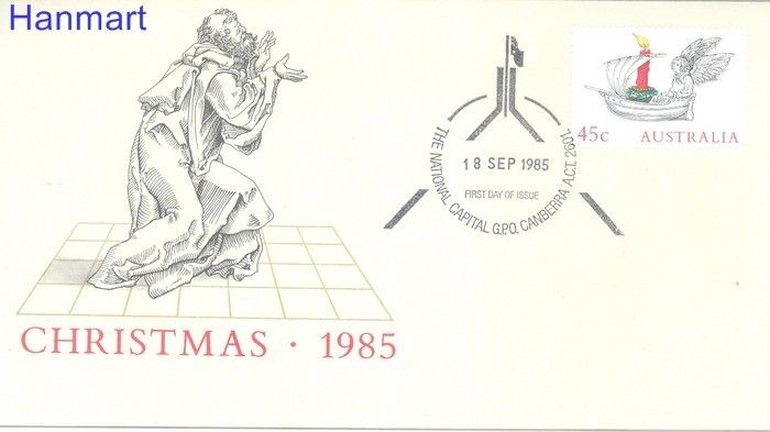 Znaczek Australia 1985 Mi 948 FDC