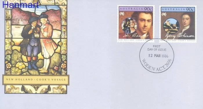 Znaczek Australia 1986 Mi 964-965 FDC
