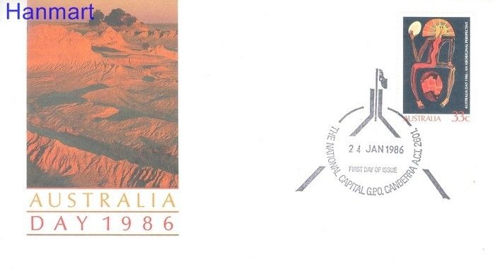 Znaczek Australia 1986 Mi 955 FDC