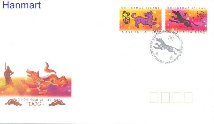 Znaczek Australia 2006 Mi 567-568 FDC