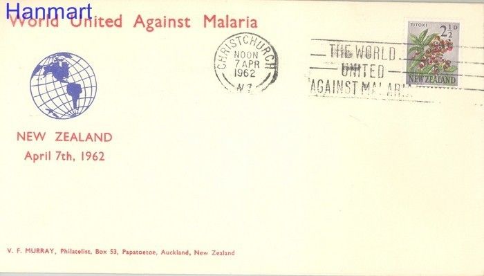 Znaczek Nowa Zelandia 1961 Mi 395 FDC