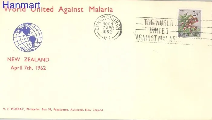 Znaczek Nowa Zelandia 1961 Mi 395 FDC
