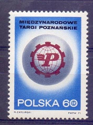 Znaczek Polska 1971 Mi 2087 Fi 1944 Czyste **